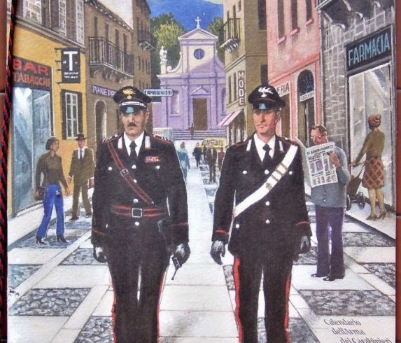 calendario carabinieri 2005