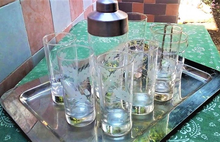 Set Bicchieri Di Vetro IN CRISTALLO - Immagine2
